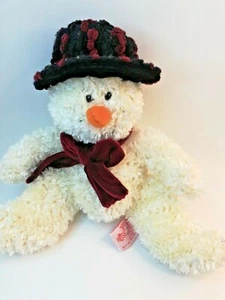 Russ Berrie - Juguete de peluche Freezy the Snowman. En muy buena condición - Imagen 1 de 8