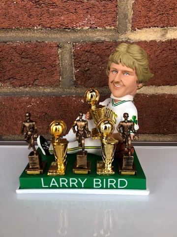 Larry Brid Boston Celtics 3X MVP 3X Trophy Exclusive Bobblehead FOCO Cover
