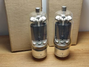 2x ULTRA RARE GU-13 / GU13 / FU-13 / 813 BEAM-TETRODE POWER AUDIO TUBE NOS 80's - Imagen 1 de 16