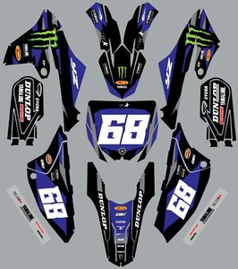 Graphics for Yamaha YZ65 YZ 65 2018-2022 Decals Star - Picture 1 of 1