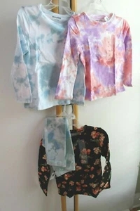 Old Navy 1 Leggings Girls 3 Tops Shirt Size 4T 4 NWT NEW LOT 4 pieces Tie Dye - Picture 1 of 5