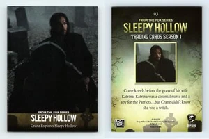 Crane Explores Sleepy Hollow #03 Sleepy Hollow Season 1 Cryptozoic 2015 Card - Picture 1 of 1