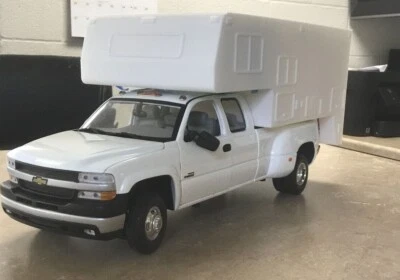 3D Print Bed Trailer Camper for 1/18 Anson Chevrolet Silverado 3500 Dodge Dually - Image 1 of 4
