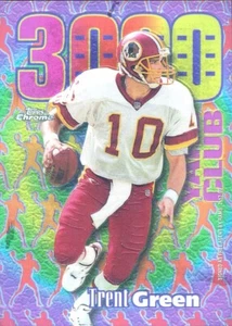 TOPPS-CROMO 3000-YARDAS CLUB TRENT PIEL ROJA Indiana HOOSIERS - Imagen 1 de 1