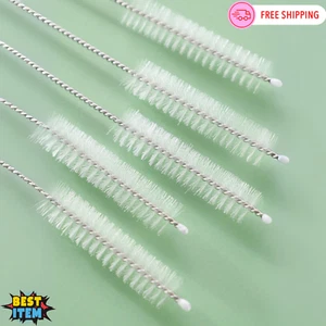 5 Pieces Pipe Small Straw Brush Straw Cleaning Brush Stainless Steel Bottle Tube - Picture 1 of 7
