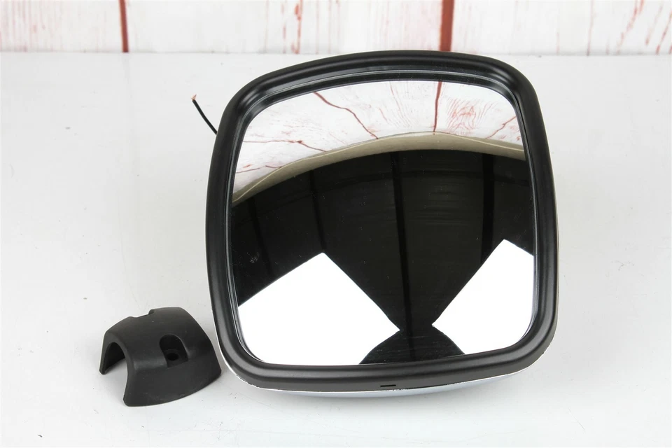 For Freightliner M2 106 112 2003-2019 LOWER WIDE ANGLE CHROME MIRROR HEATED - Image 1 of 4