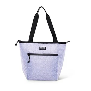 Igloo Active 12 Can Lunch Tote - Insulated Heather Gray/Black - Picture 1 of 6