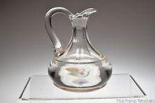 c. 1897 No. 1225 SAWTOOTH BANDS by Heisey COLORLESS Cruet