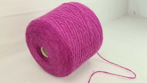 1 kg Spule Alpaka Wolle GP 68,00 Euro/kg pink 2200 m/kg soft Handstrickgarn - Bild 1 von 3