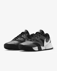 Nike Court Lite 4 Tennis Training Gym Black White FD6574-001 Men Size 10 STEAL! - Picture 1 of 8