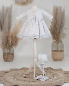 Taufkleid, Taufset 4-tlg., Baby* Mädchen, Gr. 56-86, 100 % Baumwolle - Bild 1 von 12