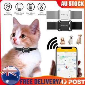 Mini Pet GPS Locator Tracker Waterproof Tracking Dog Cat Collar Anti-Lost Finder - Picture 1 of 16