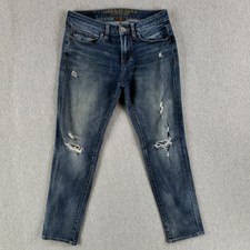 American Eagle 30x30 Skinny Jeans 360 Extreme Flex Stretch Modern Faded Denim