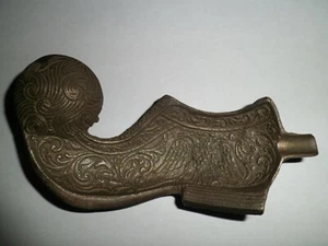 De colección Shriner Doble Cabeza Águila Zapato Forma Cenicero Quemador Porta Baratijas - Imagen 1 de 12