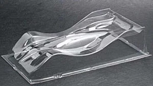 Parma PSE #10125 EXP Speed 8 Clear Lexan Body 1:12 Scale NOS - Picture 1 of 4