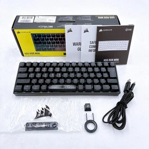 CORSAIR K65 RGB MINI Cherry MX SPEED Wired Gaming Keyboard Used - Picture 1 of 6