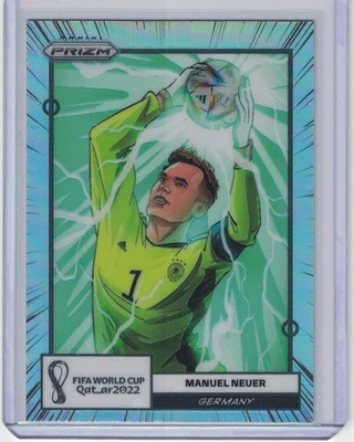 2022 Panini Prizm FIFA World Cup Manuel Neuer #9 Manga Prizm Case Hit - Bild 1 von 2