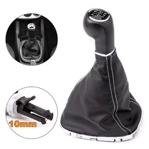 6-speed Manual Black Leather Luxury Design Manual Transmission Vehicle Fitment - Picture 1 of 9