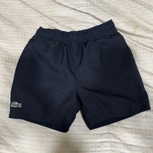 Lacoste Sports Kid’s Navy Blue Boys Shorts Size 5 - Picture 1 of 3