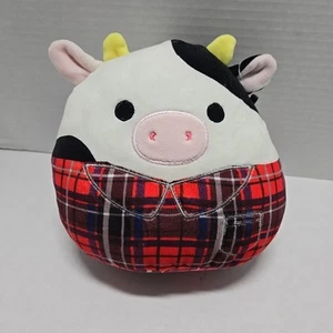 Squishmallows 7" Connor the Cow Flannel Fall Plaid Harvest 2022 - Bild 1 von 8