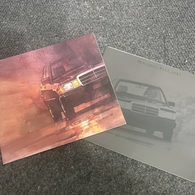 1985 Mercedes-Benz 190 class sales catalog brochure and spec sheet - Image 1 of 4