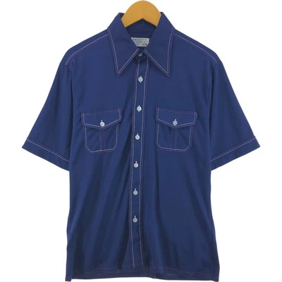 Camisa box vintage años 70 JCPenney manga corta talla L hombre talla L Foto 1 de 4