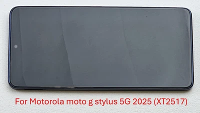 OEM Motorola Moto G Stylus 5G 2025 XT2517 Pantalla OLED Digitalizador + Marco Foto 1 de 4