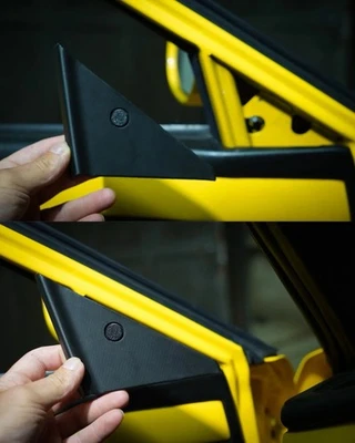 Fiat Coupè Coppia Triangoli Specchietti Retrovisori - Image 1 of 2