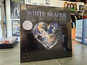 White Reaper - You Deserve Love SEALED Limited Ed. 19’ US Press on Clear Vinyl M - Picture 1 of 2