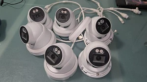 Strategy Surveillance 6 Security Cameras 8MP, 4K RESOLUTION POE READ!  - Picture 1 of 6