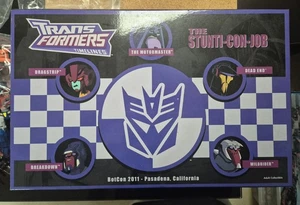 Hasbro Transformers Animated Botcon 2011 Stunticon Job Set Stunticons - Picture 1 of 5