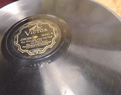 Paul Whiteman - I'll Follow/I Berlin - How Deep-Is-The Ocean (1932) Victor 78 VG - Image 1 of 4