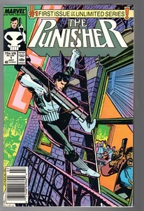 THE PUNISHER #1 - MARVEL 1987 - BAGGED BOARDED - VF (8.0) - Foto 1 di 2
