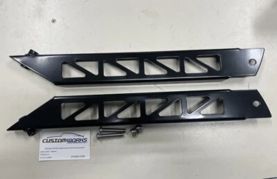 Triangle Fender Braces 70-81 Camaro fabricated Black Satin - Image 1 of 3