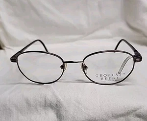Geoffrey Beene GB 1171 Brown Metal Eyeglass Frame 51/19/135 - Picture 1 of 6