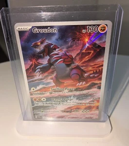 Pokemon Karte Sammlung Groudon Paradoxrift 199/182 ENG Near Mint Illustration R. - Bild 1 von 4
