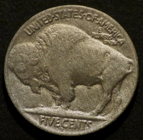1918 D Semi-Key Date Buffalo Nickel Horn Details Holo-Restored Coin A919 Cover