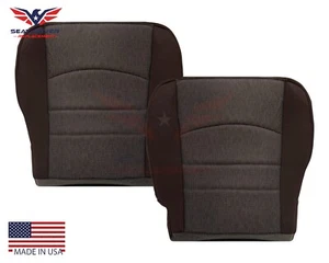 For 2013-2018 Dodge Ram 1500 2500 SLT Outdoorsman Bottom Cloth Seat Cover Brown - Picture 1 of 14