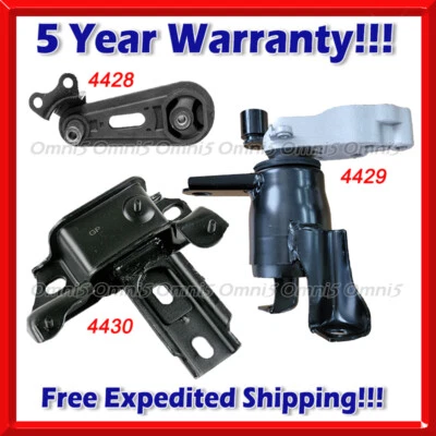 Juego de montaje de motor y transmisión automático N381 para Mazda 2 2011-2014 1,5 L 3 piezas Foto 1 de 4