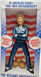 Cascanueces Hillary Clinton "El Cascanueces Hillary" Nuevo en Paquete Eagleview Inc 2007 - Imagen 1 de 11