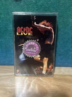 Live by AC/DC (Cassette, Atco (USA)) - Image 1 of 4