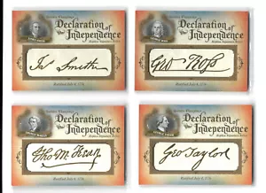 Goodwin Champions - Declaration Of Independence Replica Signature Selection - Picture 1 of 47