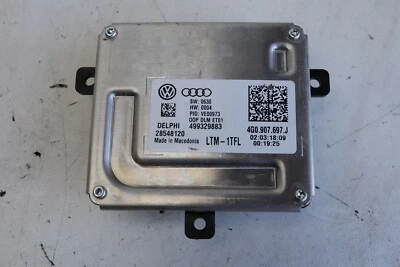 Lamborghini Aventador S LP740 2019 DRL Headlight Ballast Module 4G0907697J J158 - Image 1 of 2