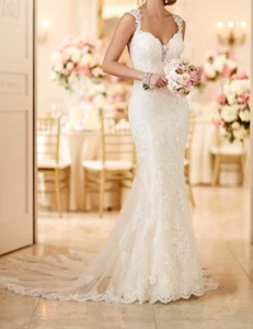 Stella York 6245 Romantic Lace Wedding Dress Size 12 (SAMPLE) - Picture 1 of 10