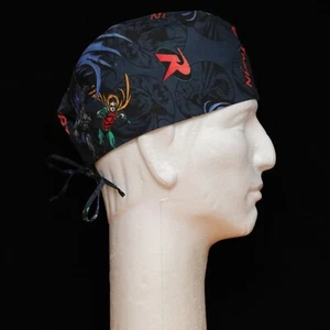 Batman and Robin theme Scrub Hat - Picture 1 of 1