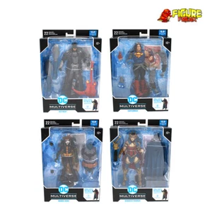 McFarlane Toys DC Multiverse 7" Darkfather BAF Wave 4 Death Metal Complete Set - Picture 1 of 10