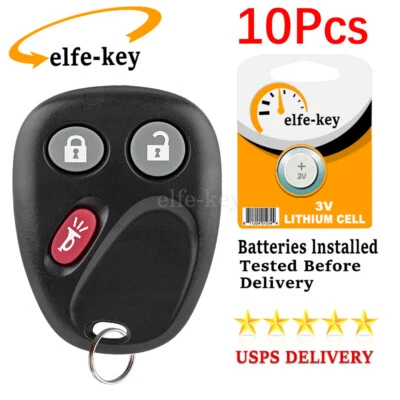 10 Llavero remoto sin llave 3B para Chevrolet Trailblazer GMC Envoy Buick 2002-2009 Foto 1 de 4