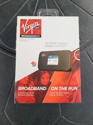Punto de acceso WiFi móvil Netgear Mingle (Virgin Mobile) nuevo sellado 4G LTE NTGR778AVB Foto 1 de 3