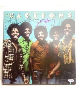 Michael Jackson SIGNED and all 4 Brothers { COPY ON CARD STOCK PAPER } - Picture 1 of 3