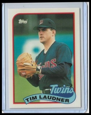 1989 Topps Tiffany - Tim Laudner #239 - Image 1 of 2